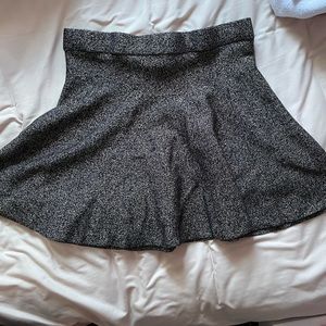 Black and gold metallic skater skirt kohl’s size small